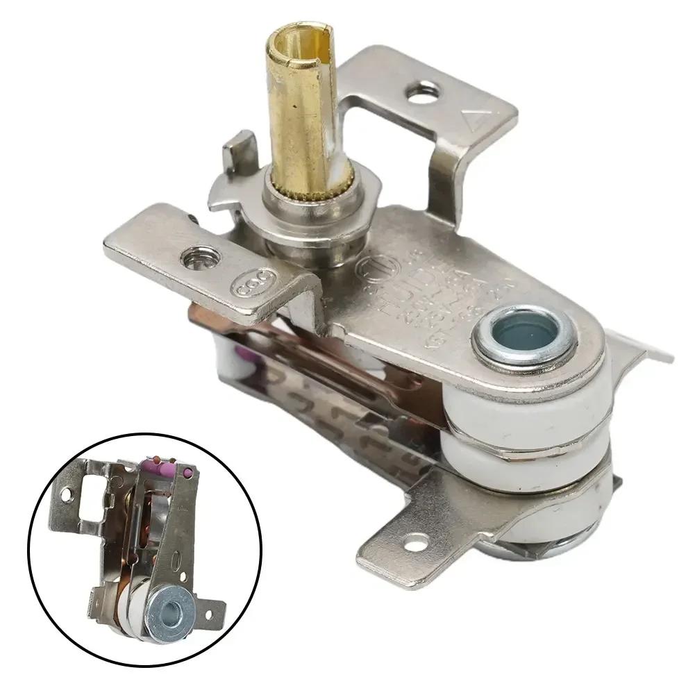 Temperaturschalter KDT 200 Einstellbarer Bimetallthermostat für Elektrogeräte wie Elektroheizungen, Öfen und Reiskocher
