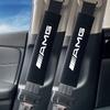 YDC4   2Pcs Car Interior Seat Belt Protector Cover Auto Accessories For Mercedes Benz AMG A C E S Class W203 W220 W206 W205 W211 C260 