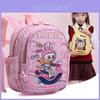 Adorable Cartoon Labubu Children's Backpack Lightweight Nylon Preschool Dual Purpose Design