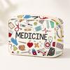 1PC Large Capacity Medicine Bag Travel Portable Medical Bag Home Medicine Storage Bag Set Portable Outdoor First Aid Kit