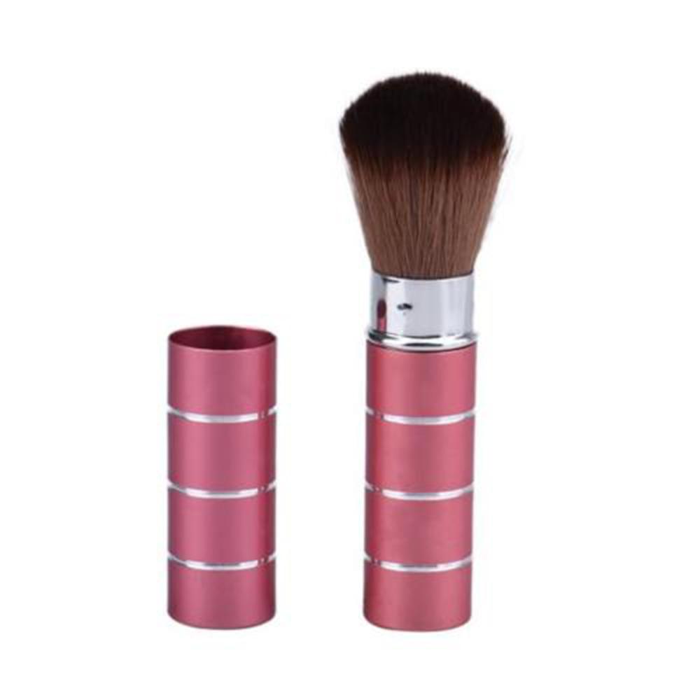 Fashion Cosmetic Facial Professional Blush Brush Portable Retractable Makeup Tools