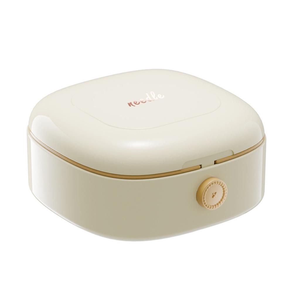 Plastic Casing Magnetic Sewing Kit Lightweight Hand Sewing Tools Portable Sewing Box  Crafting