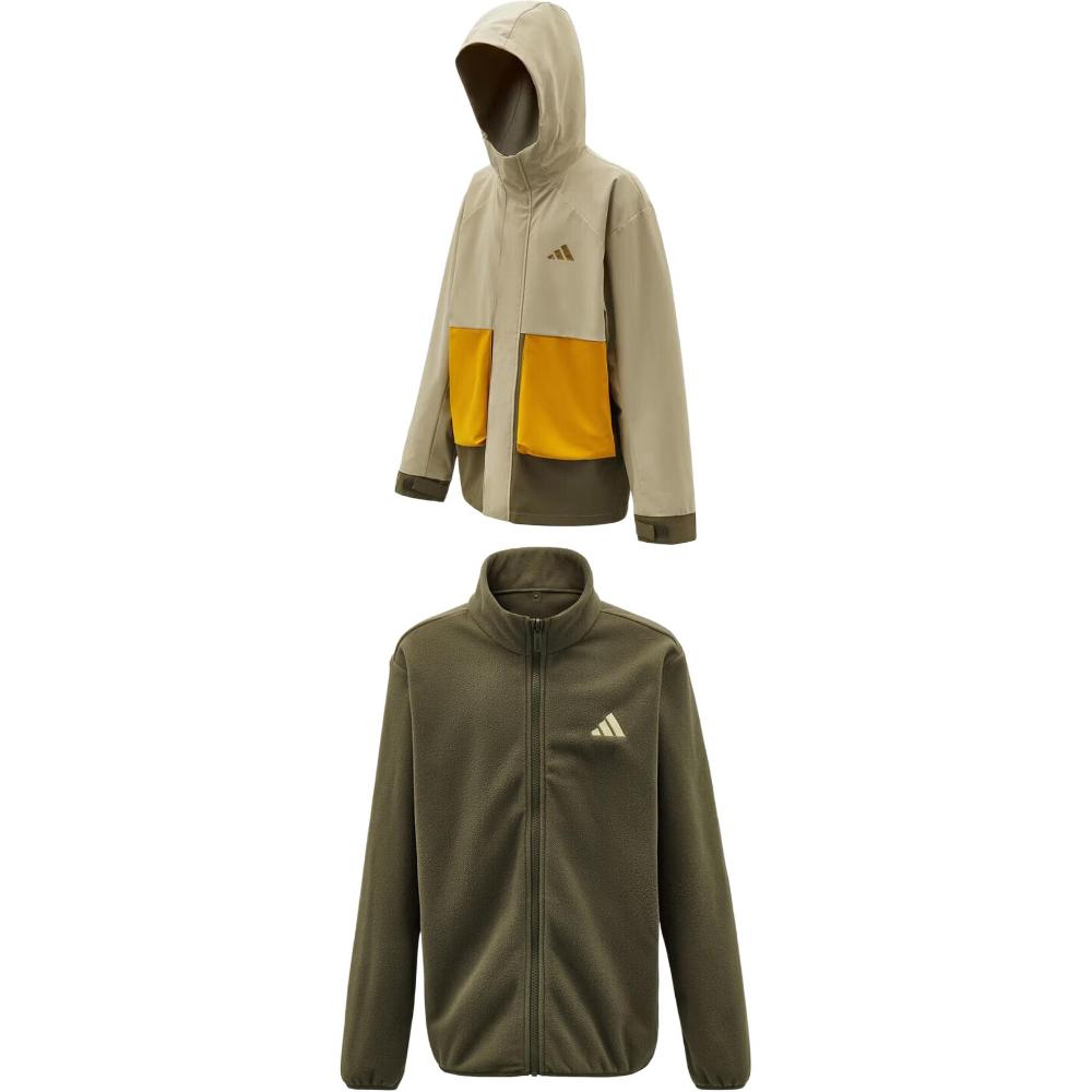 

Adidas Woven Versatile Fashion Sports Leisure Two-Piece Set Kids Jackets KV6905 176