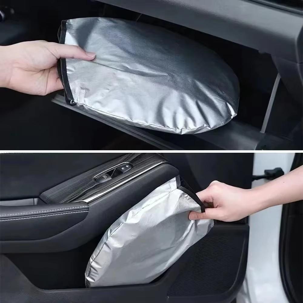 Car Windshield Sun Shade Visor UV Protection Shield For BMW X1 X2 X3 X5 X4 X6 X7 G30 G20 G32 G11 G12 F40 F30 F20 I7 Glasses Clip UQ9