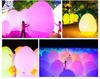 Double-Layer Inflatable PVC Mirror Ball Art Installation - Colorful Laser Sphere