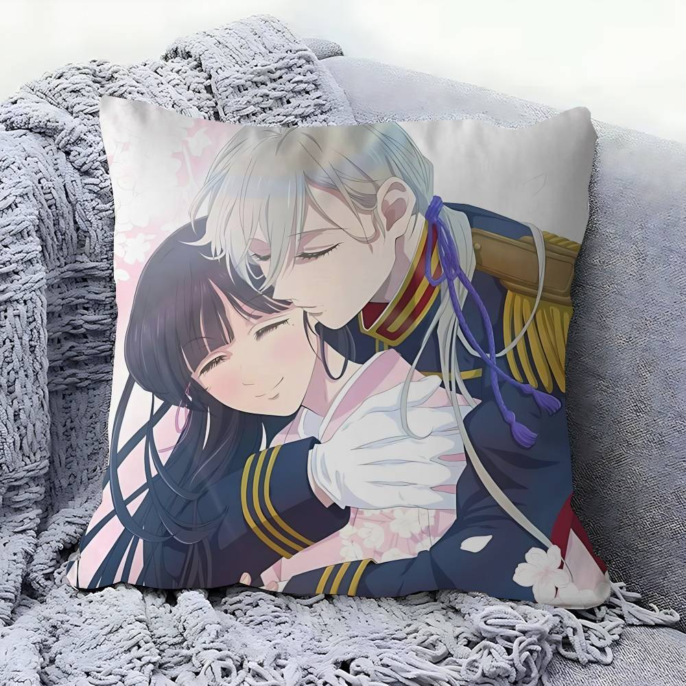 Anime-M-My Happy Marriage Pillow Anime Pillow Sofa Bed Head Pillow Cover Cushion Cover 45x45 Cm Fashion