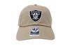 Seven Cap 47 CLEAN UP Las Vegas Raiders KHAKI [Forty Brand]