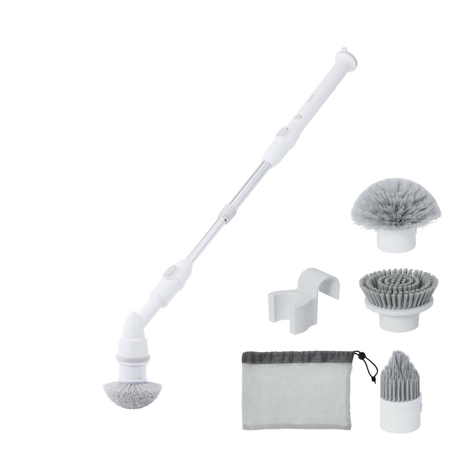 

TWINBIRD Перезаряжаемая электрическая щетка для чистки ванны, полировщик, беспроводная, для чистки, перезаряжаемая, водонепроницаемая, белая, BD-4192W белый