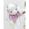 Kawaii Japan Lolita Bunny Bear Doll Kids Soft Plush Rabbit Stuffed Animals Hug Cuddly Throw Pillow Children Girl Birthday Gift