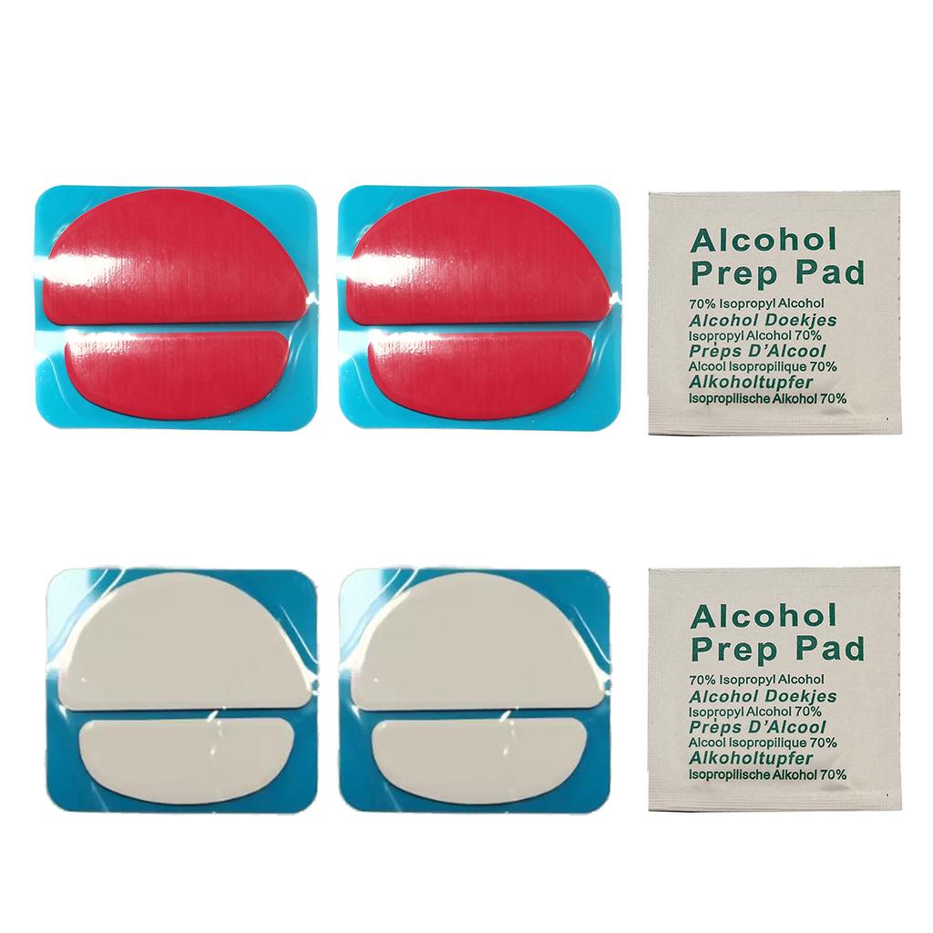 2Set Piciorușe Mouse Patine Mouse Autocolante Pad Alunecări Rotunjite Margini Curbate Piciorușe Mouse de Rezervă pentru Zowie EC1-A EC2-A EVO