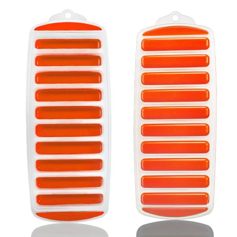 

2025 10 отверстий Силиконовые формы Длинная полоса Пальчиковое печенье Силиконовая форма Духовка Торт Слоеное пирожное Форма для льда Поднос Форма для выпечки Инструменты для DIY выпечки - для - HK08-0035-Yellow