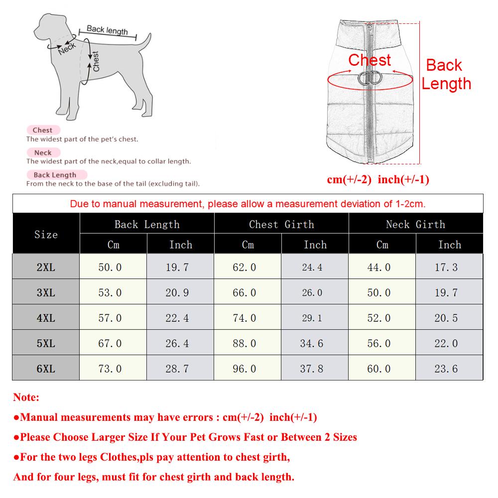 Big Dog Clothes Waterproof Winter Jacket for Medium Large Dogs Costume Windproof Warm Pet Coat German Shepherd Christmas Outfits