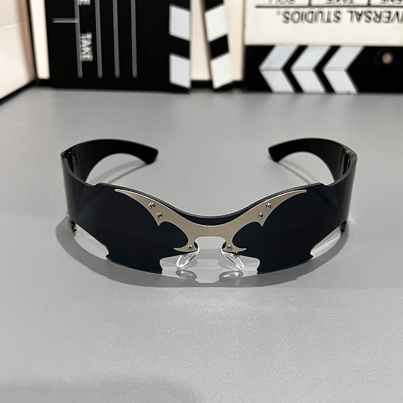 2026 Nowe Punkowe Europejskie i Amerykańskie Modne Bezramkowe Okulary Przeciwsłoneczne Vintage Modne Okulary Słoneczne do Fotografii Ulicznej dla Mężczyzn i Kobiet