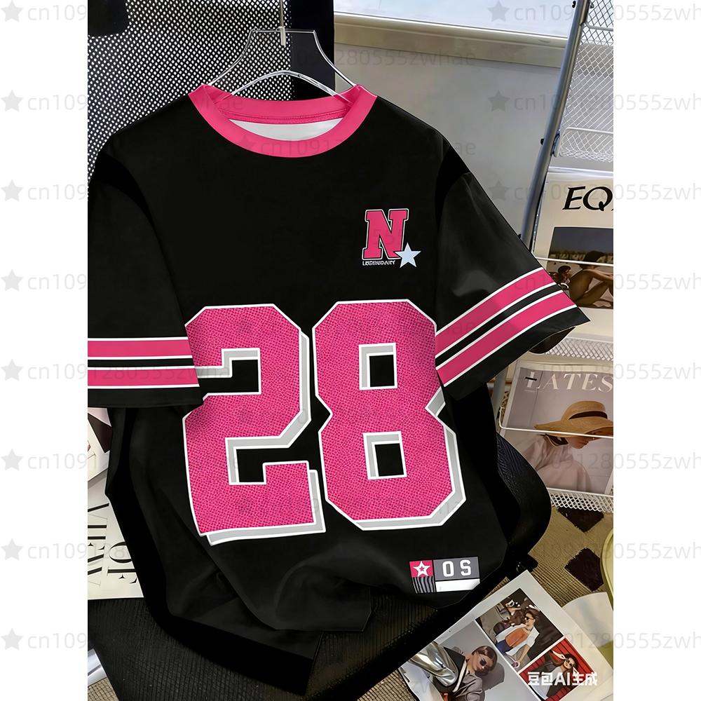 

Women s New Mesh Design Sexy Street Wear V-neck Loose Sports Fashion Lightweight Top XS