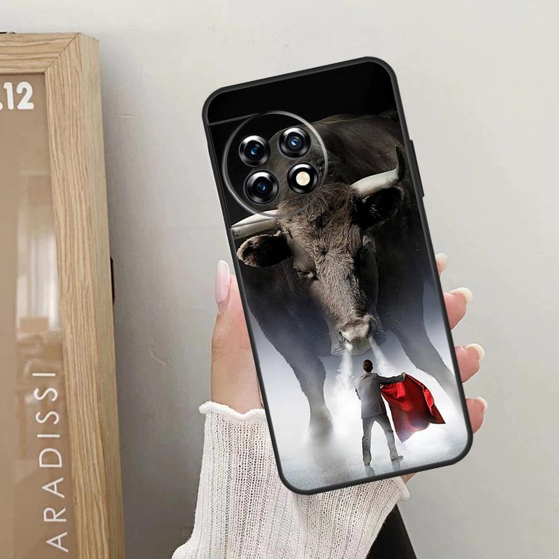 Bullfight Bull Fighter Case For OnePlus Nord CE 5 2 3 4 Lite N20 N30 OnePlus 15 13 12 10 R 13T 10T 11 9 10 Pro Cover