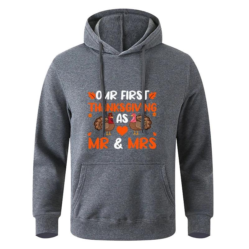 Autumn Hooded Sweatshirt Teens Long Sleeve Black Gray Sportswear Hoodie