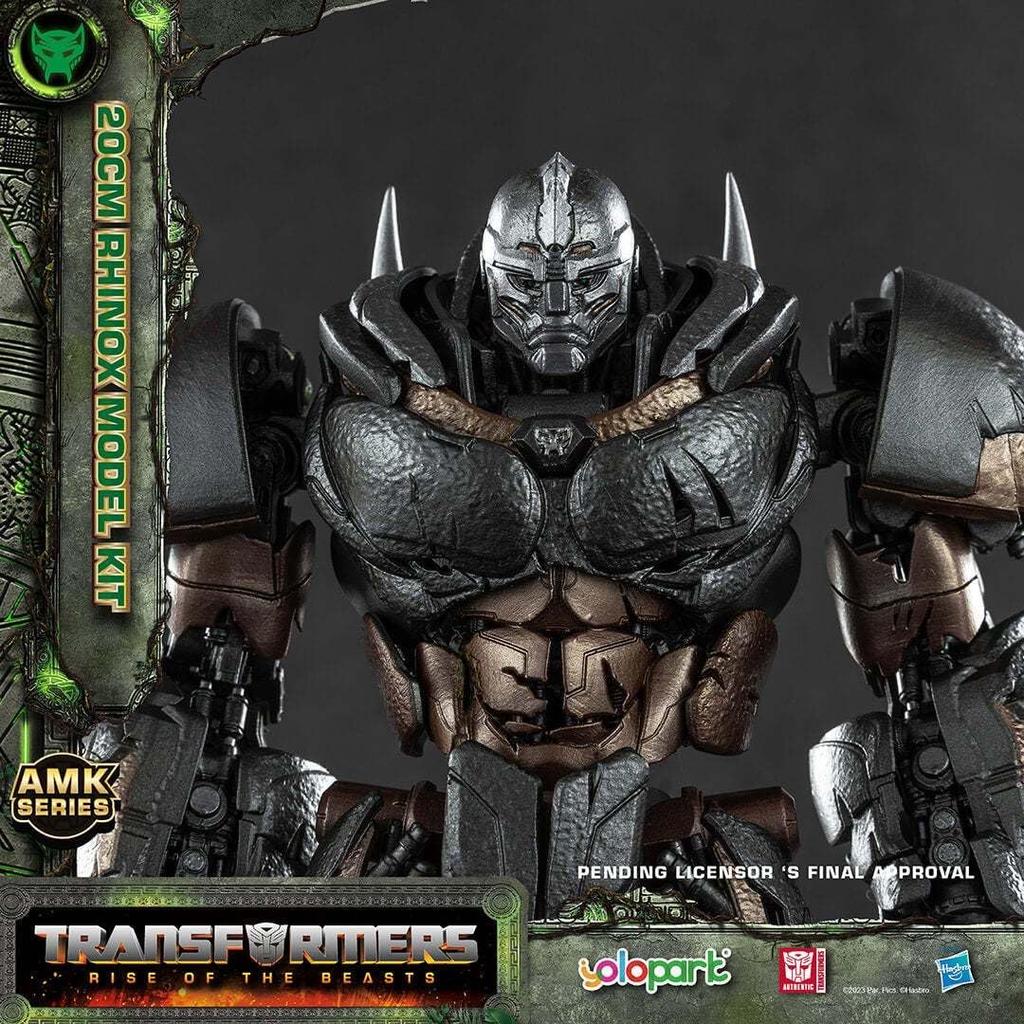 Box damaged YOLOPARK AMP Series RHINOX Rhinox Height 20cm Easy Assembly Plastic Model SOSKILL Transformers [ToyBase]