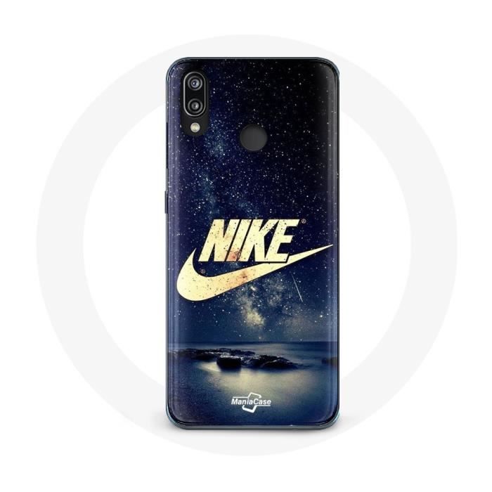 Case - Nike - P20 Lite - Soft - Black - Starry Night Gold Logo