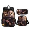 Murder Drones Round Front Bag Backpack Pen Bag Shoulder Bag 3Pcs Set Versatile  Boy or Girl School Birthday Best Gift