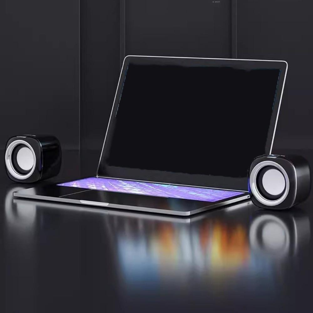 3.5mm Speaker Wired High Volume Stereo Mini Speaker Birthday Gift Wired Small Speaker Home Party