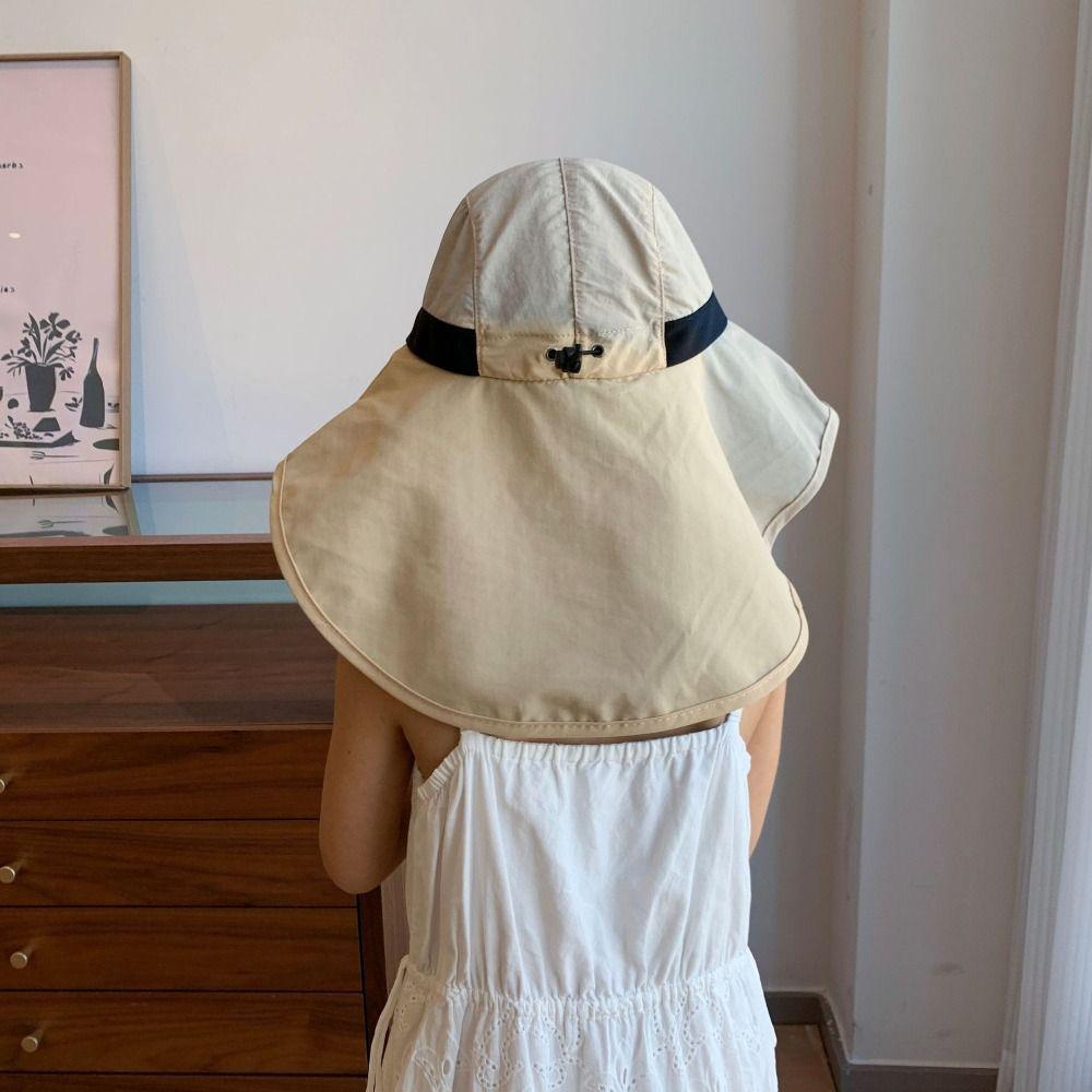 Breathable Children's Sun Hat Sun-Shade Fisherman Hats Camping Mountain Cap  Spring and Summer