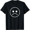 Aesthetic Vaporwave Sad Boi Sad Face Sadboi Egirl Eboy T-Shirt(1)