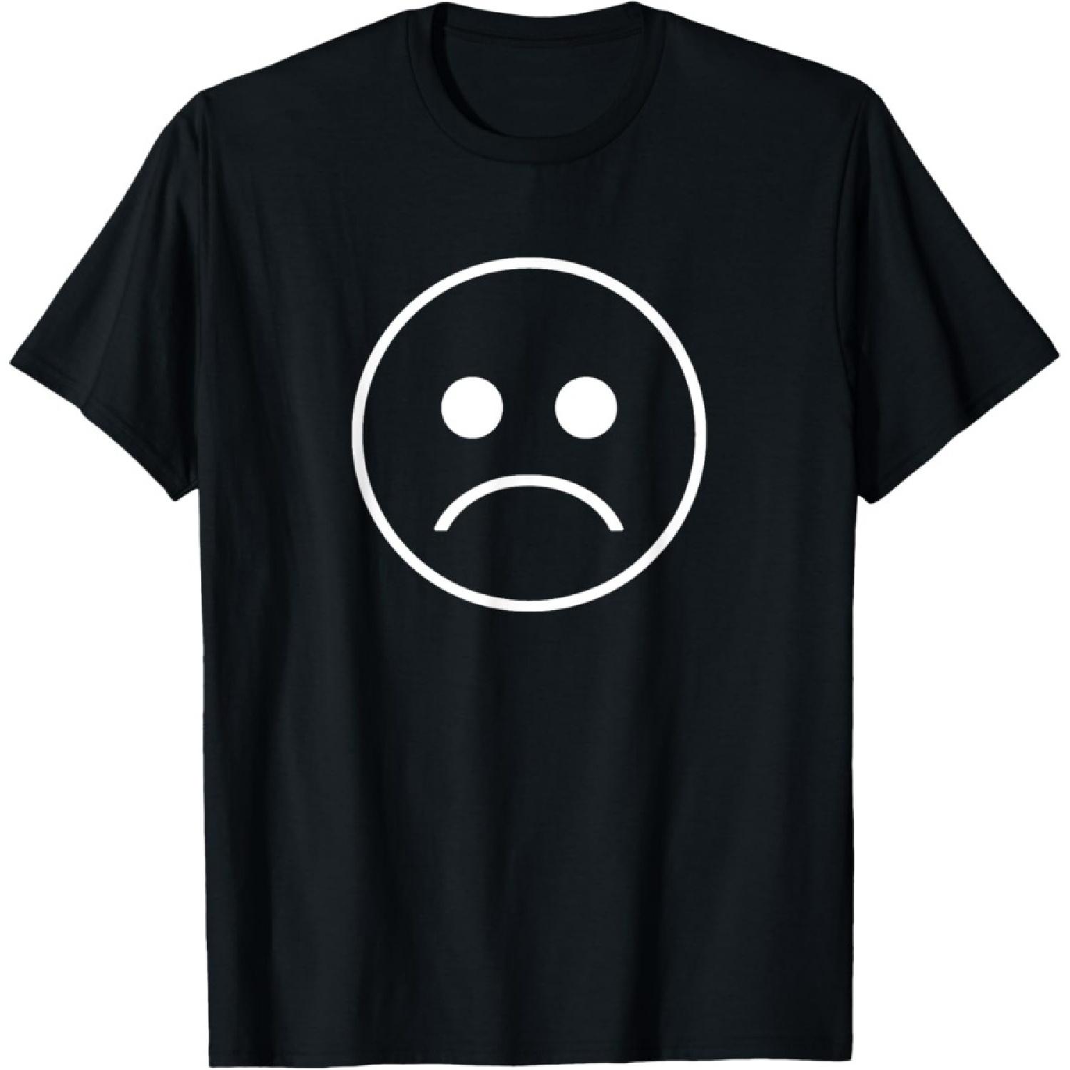 Aesthetic Vaporwave Sad Boi Sad Face Sadboi Egirl Eboy T-Shirt(1) S