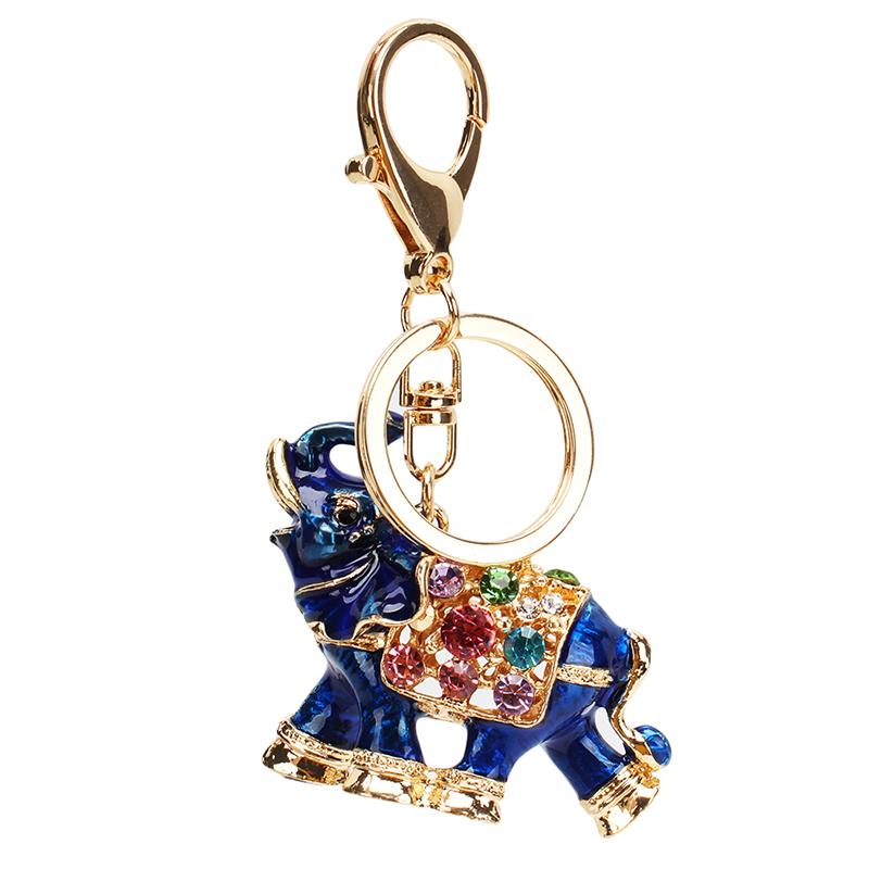 Breloczki DIY Breloczek z malowaniem diamentowym Moda Kreskówkowy Słodki Słoń Breloczek Ręcznie Robiony Wisiorek do Akcesoriów Samochodowych Toreb Zawieszki