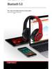 New B39 Luminous Wireless Bluetooth Headset: Foldable, Head-Mounted, Call-Ready, with Plug-in Card Feature