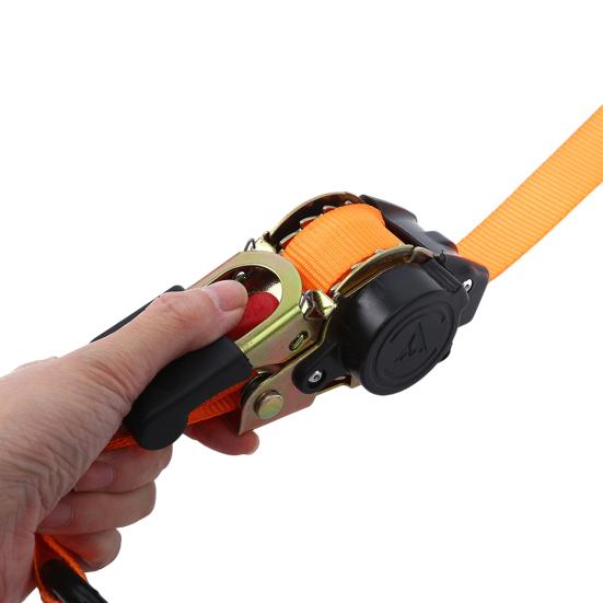 1/2 Peças Cintas de Catraca Retráteis Cinta Pesada com Trava de Catraca Automática de Rebobinamento Seguro Rebobinamento Automático com Um Clique