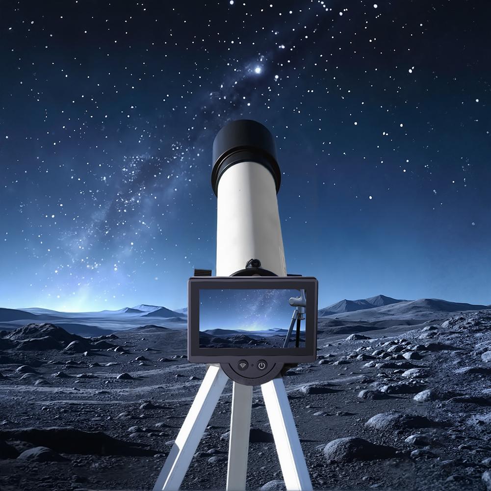 WiFi Electronic Eyepiece 1080P Telescope Camera Eyepiece with 4.3 Inch IPS Screen for Astronomical Telescope