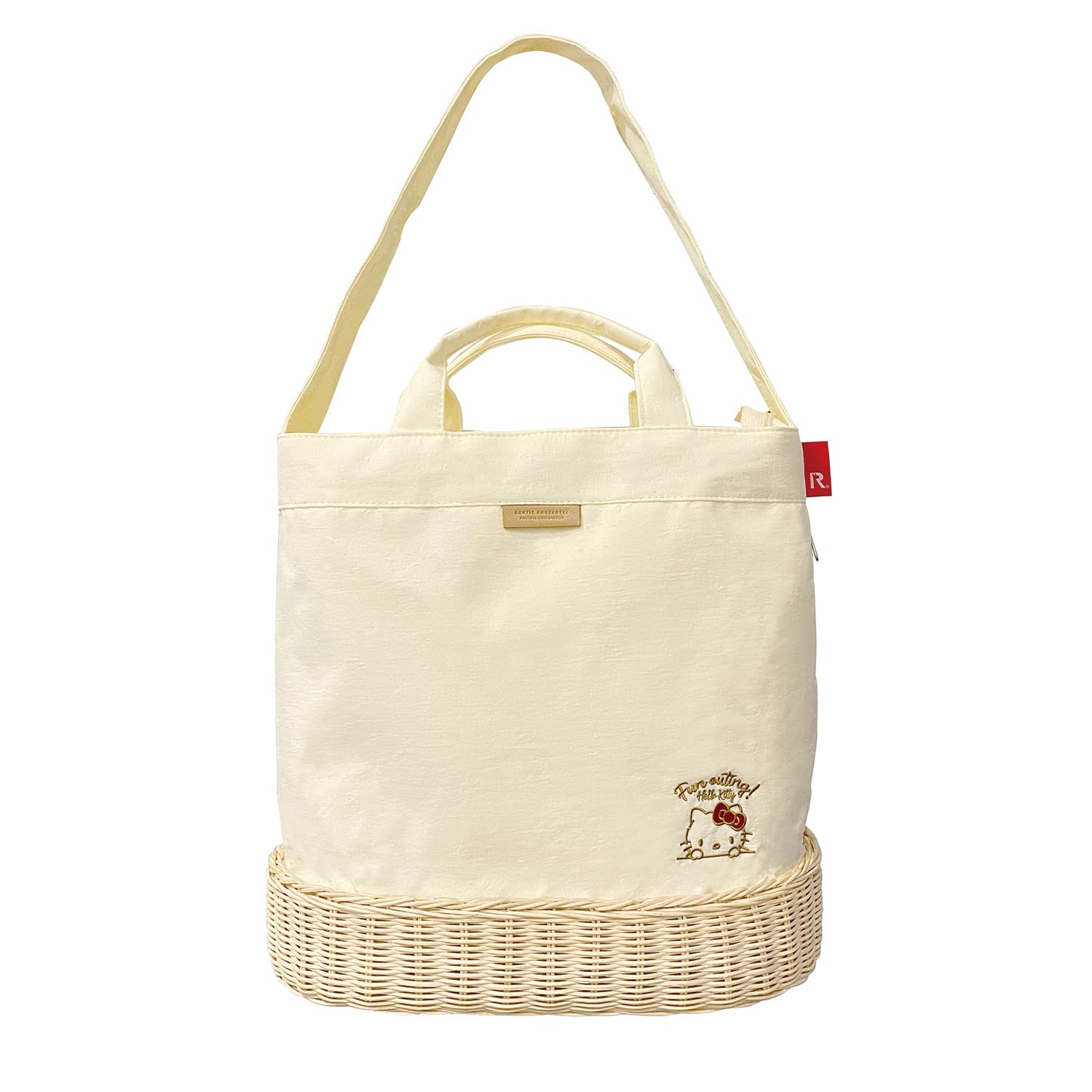 

8365 Basket 2way Throw Hello Kitty A [Routet] IP.MED (Ivory) слонова кістка