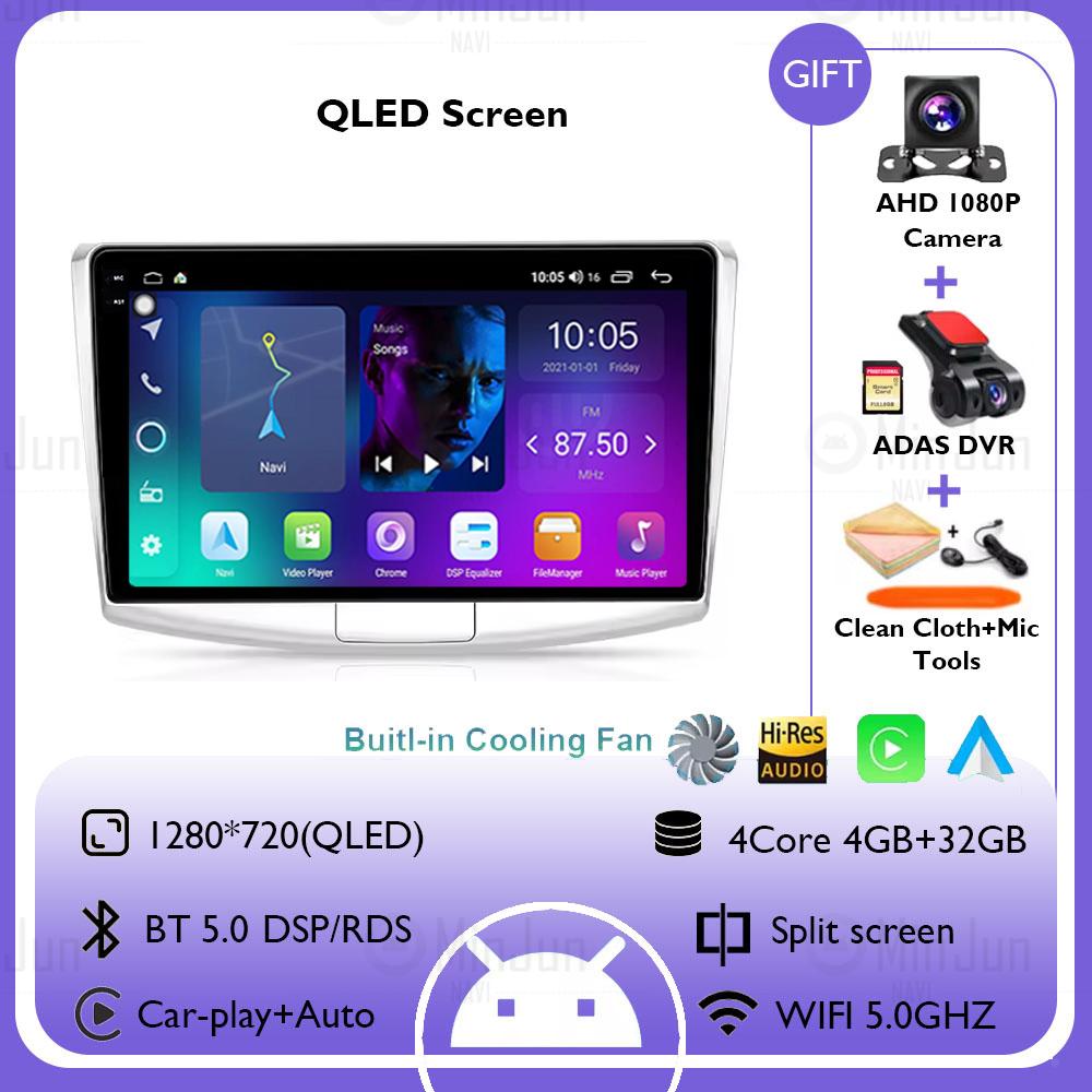 Android 14 Multimedia Player For Volkswagen VW Passat B6 B7 CC 2007-2015 Wireless Carplay Radio Android Auto Car Radio No 2 Din