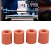12PCS 16mm Heat Bed Leveling Parts 18mm Solid Mounts Solid Bed Mounts Silicone Shock Absorber Leveling Spring Replacement