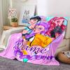 Customizable KPop Demon Hunters2 Throw Blanket – Personalized Name, All-Season Cozy Snug Blanket, Machine Washable, Personalized Blanket