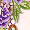 1Pair Dress Embroidered Fabric Sticker Flower Applique Fashion Garment Accessories Sewing DIY Cheongsam Patch Lace Patches