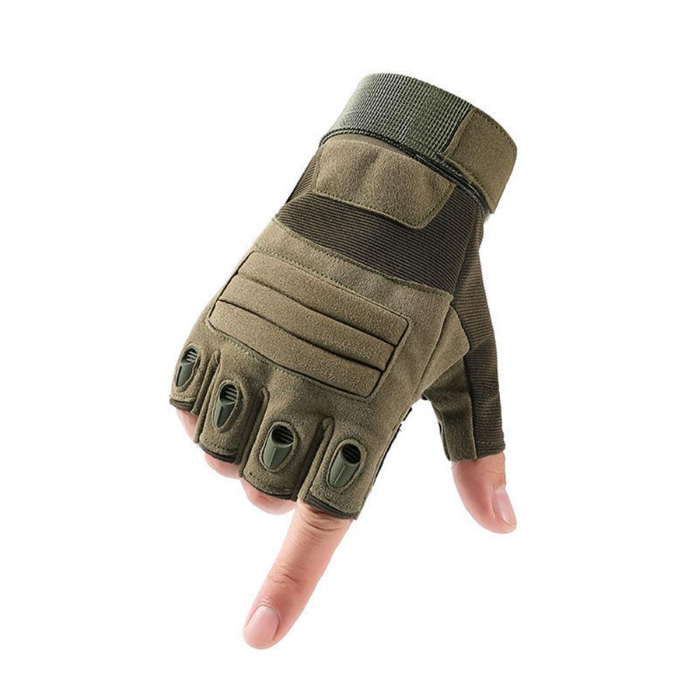 Tactical Half Finger Gloves Outdoor Cycling Fitness Sports Gloves Mountaineering Sports Fighting Training Fishing Xinji Gloves