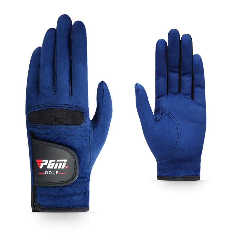1 Paar Dames Golfhandschoenen Suède Microvezel Doek Antislip Slijtvast Buiten Sport Handschoenen Golf Benodigdheden