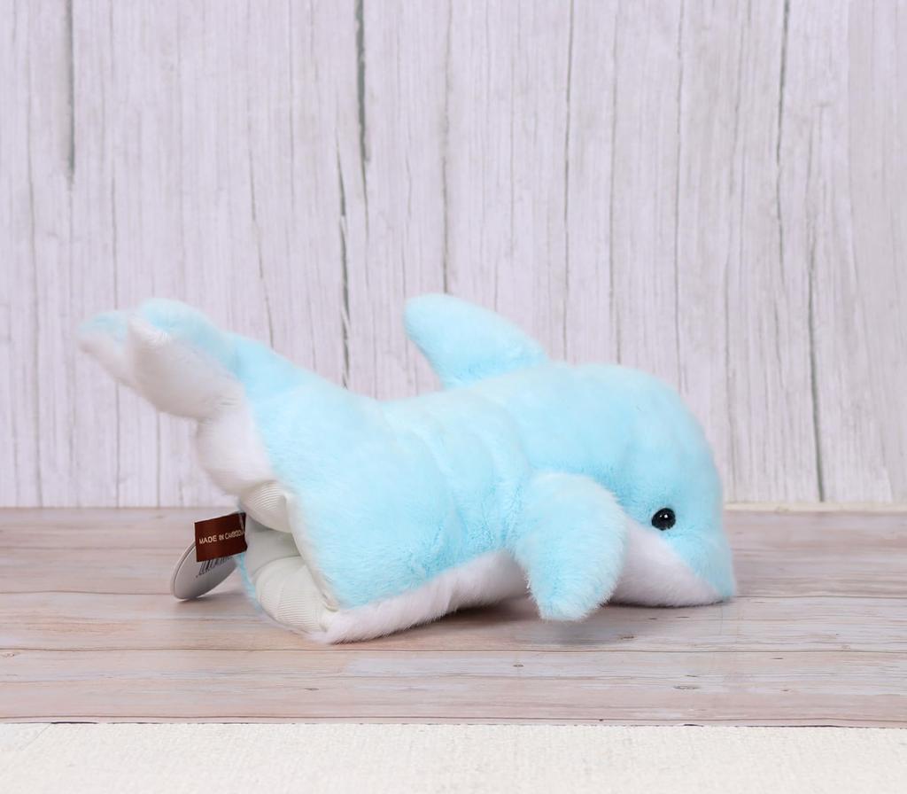 Takeoff Hand Puppet Dolphin Plush Toy