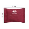 For Hyundai I20 Tucson Elantra I30 Accent IX35 Mistra Sonata Getz Solaris Suede Car Tissue Box Cover Napkin Paper Storage Box RR77