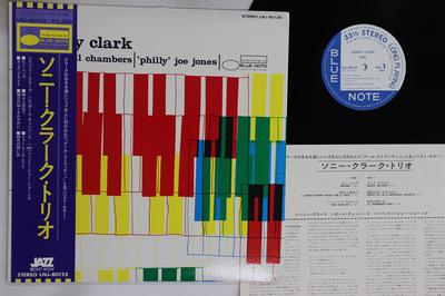 LP Record SONNY CLARK  Sonny Clark Trio LNJ80125 BLUE NOTE 1977 Japan Obi Jazz Used