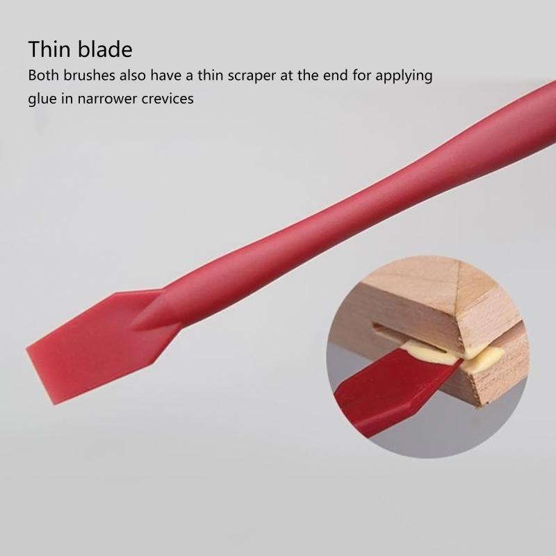 4 Pieces Woodworking Arts Crafts and Glue Spreader Applicator Set 1 Tray 1 Comb for Wodworking Arts Crafts Around The