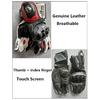 Motorcycle Gloves Afs6  Afs18 Security Protection Windproof Motocross Mittens Touch Screen Men's Leather Motorbike Glove