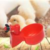 Chicken Duck Drinking Bowl Hanging Automatic Poultry Drinking Water Bowl Practical Convenient Tools for Farm Feeding