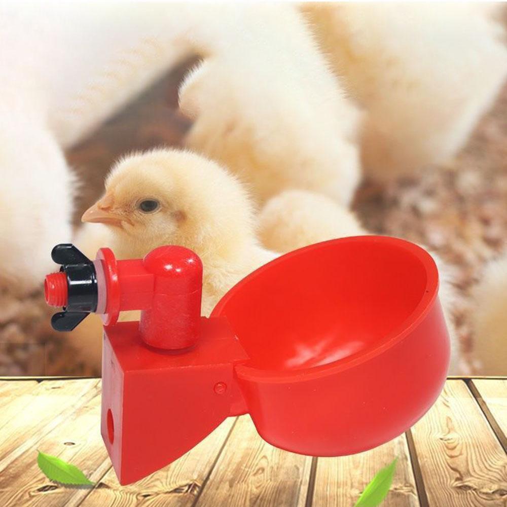 Chicken Duck Drinking Bowl Hanging Automatic Poultry Drinking Water Bowl Practical Convenient Tools for Farm Feeding