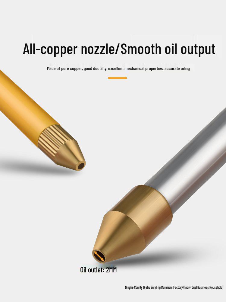 High-Pressure Long Spout Oil Gun Sprayer for Household Lubrication