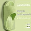 Women's Thick Sole Non-Slip EVA Slippers - Poop Design, Air Cushion Comfort for Couples, Summer Indoor Use.