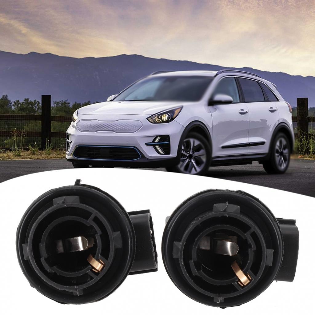 For Kia For Forte Daylight Running Light Sockets Set of Two for Easy Install