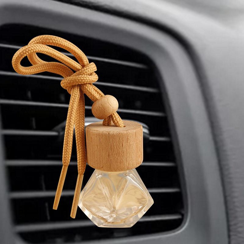 Car Hanging Perfume Bottle Portbale Car Air Freshener Perfume Diffuser Car Perfume Empty Bottle Pendant For Home Decoration