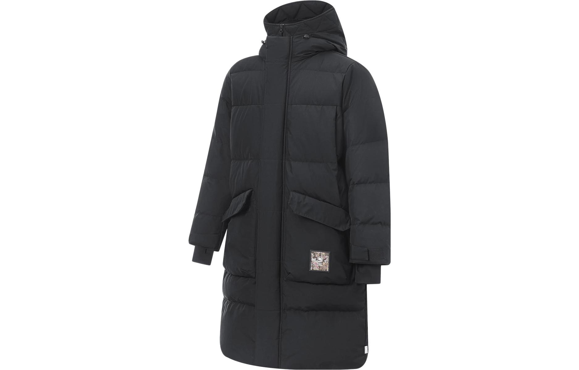 Li Ning BADFIVE Down Jacket Men s Black AYMT143-1 2XL